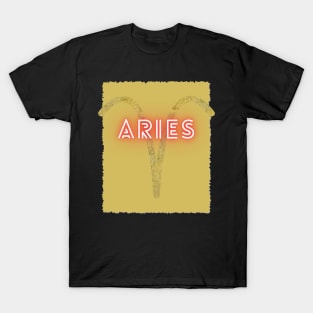 Aries Zodiac Sign T-Shirt